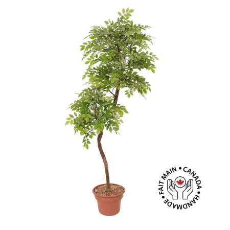 Artificial roseleaf indoor handmade tree