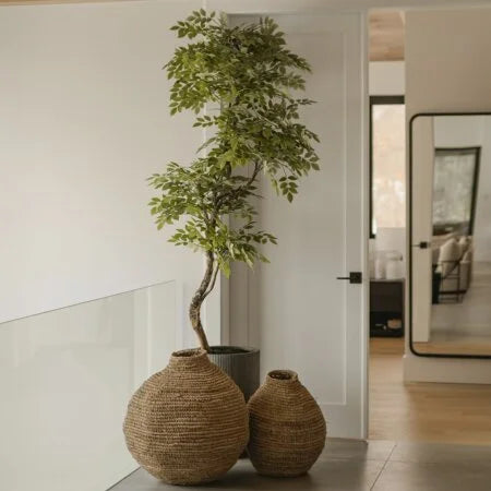Artificial roseleaf indoor handmade tree