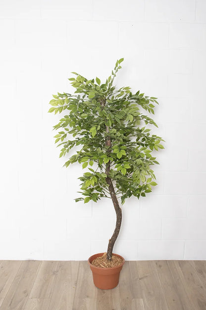 Artificial roseleaf indoor handmade tree