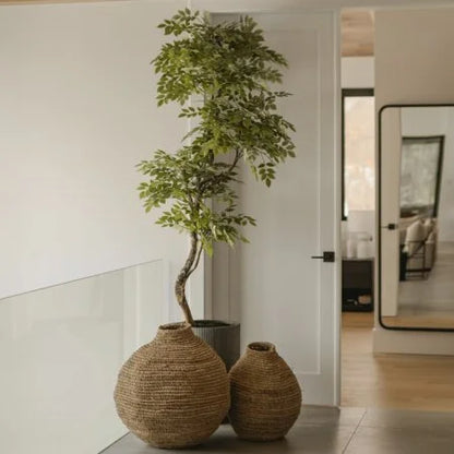 Artificial roseleaf indoor handmade tree